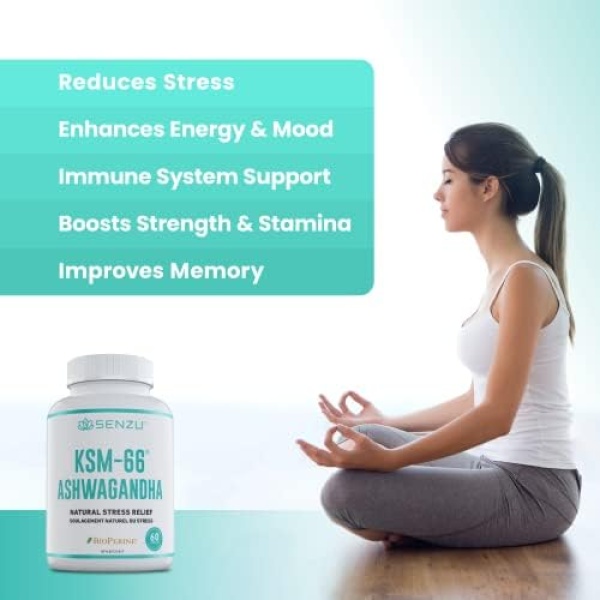 Full-Spectrum KSM-66 Ashwagandha 600mg with BioPerine Black Pepper - Image 7