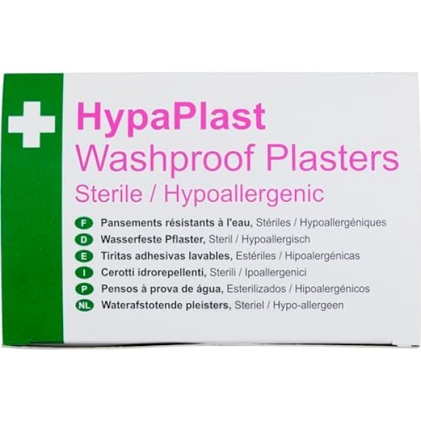 Safety First Aid Group HypaPlast Clear Washproof Assorted (Pack of 100) - Image 2
