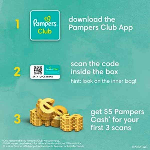 Pampers Pure Protection Diapers - Size 3, 116 Count, Hypoallergenic Premium - Image 10