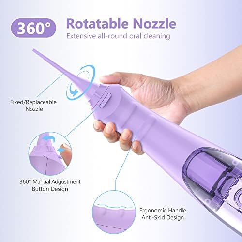 Sejoy Water Flossers for Teeth Cleaning, Water Flosser for Teeth Rechargeable - Image 5