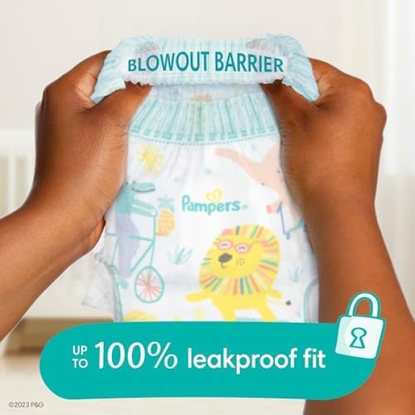 Pampers Cruisers 360 Diapers - Size 5, One Month Supply (128 Count), Pull-On - Image 4