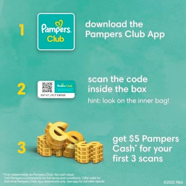 Pampers Pure Protection Diapers - Size 4, 58 Count, Hypoallergenic Premium - Image 10