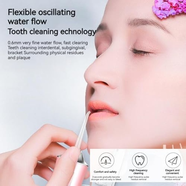 Nebula-X Water-Flosser-Teeth-Cleaner, Rechargeable - Waterproof, Portable - Image 5