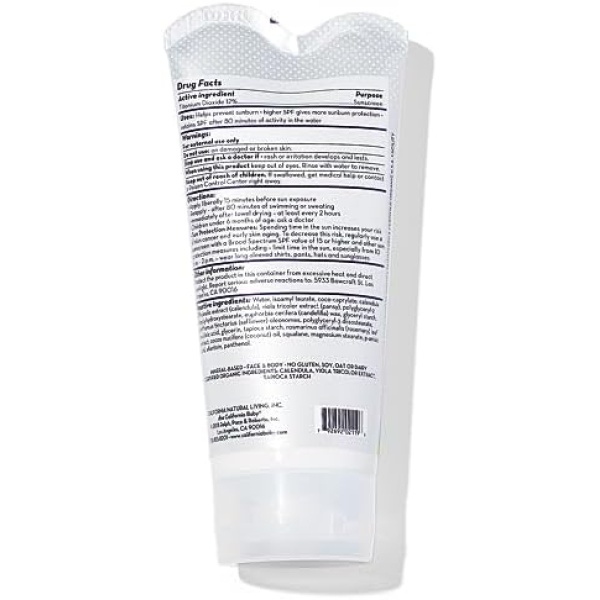 California Baby Super Sensitive SPF 30+ Sunscreen | Broad Spectrum - Image 2