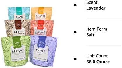 Life Is Calm Epsom Salt Spa 6-Pack l Dissolvable Therapy Formulas for Bath - Image 8