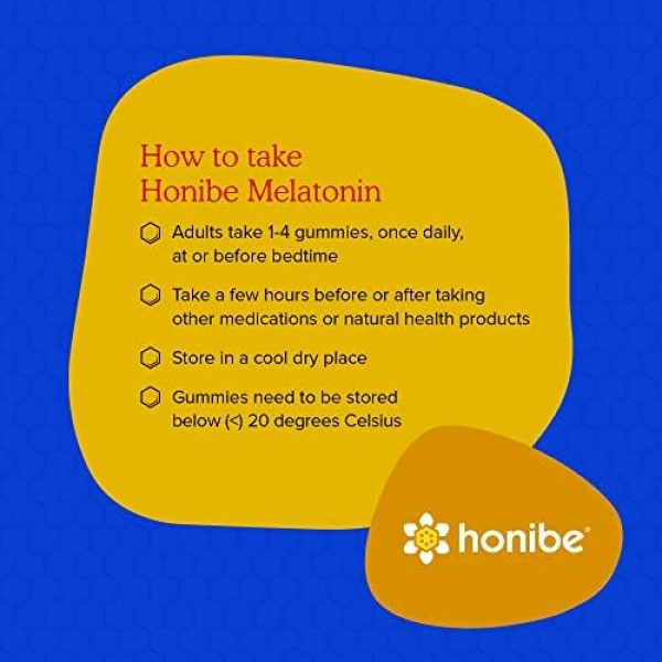 Honibe Melatonin Sleep Support Gummies | Honey-Based Gummies - Image 9