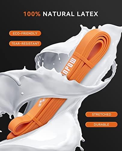 SUNPOW Pull Up Assistance Bands - Set of 5 Resistance Heavy Duty Workout - Image 4