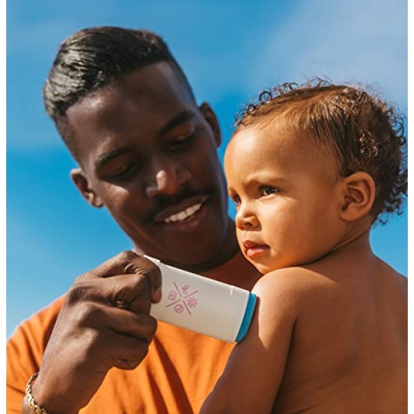 Bare Republic Baby Mineral Sunscreen SPF 50 Sunblock Stick, Preserves Baby's - Image 2