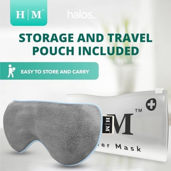 Heated Eye Mask for Dry Eyes - Microwave Activated Warm Eye Compress Treats - Image 6