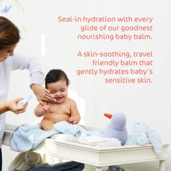 Goodnest Lavender Baby Balm, Nourishing Balm Stick with 6 Natural Moisturizers - Image 4