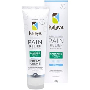 Kalaya Extra Strength Pain Relief Cream With Cannabis Sativa Seed Oil
