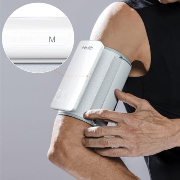 iHealth Neo Wireless Blood Pressure Monitor, Upper Arm Cuff, Bluetooth Blood - Image 2