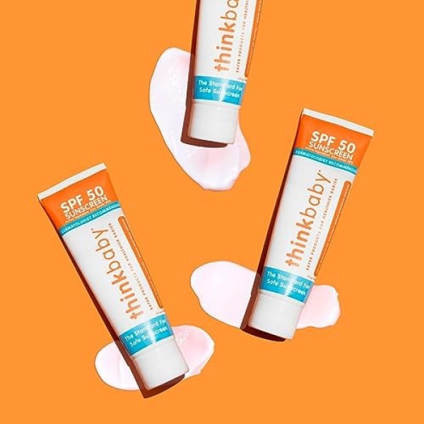 Thinkbaby SPF 50+ Baby Sunscreen Lotion, Dermatologist Recommended - Image 4