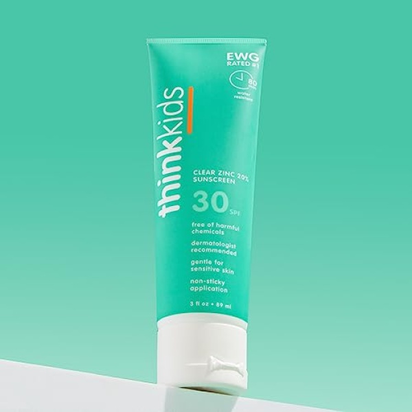 THINKBABY Kids Clear Zinc Sunscreen Spf 30, 89 ML - Image 5