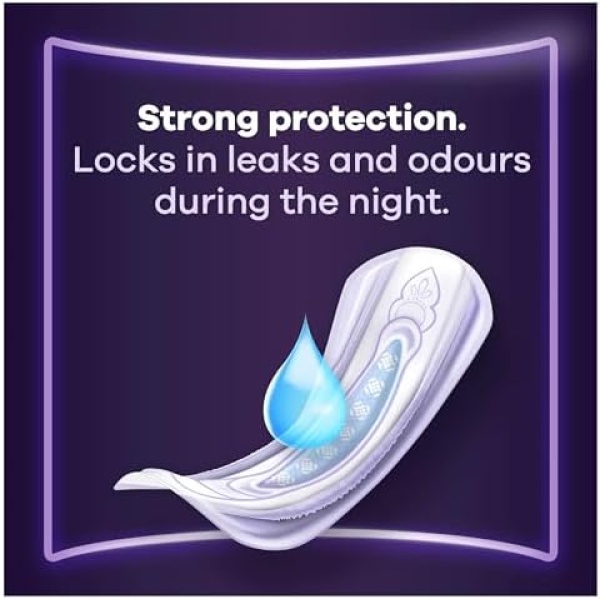 Always Discreet Incontinence Pads Women, Ultimate Night, Absorbency - Image 2