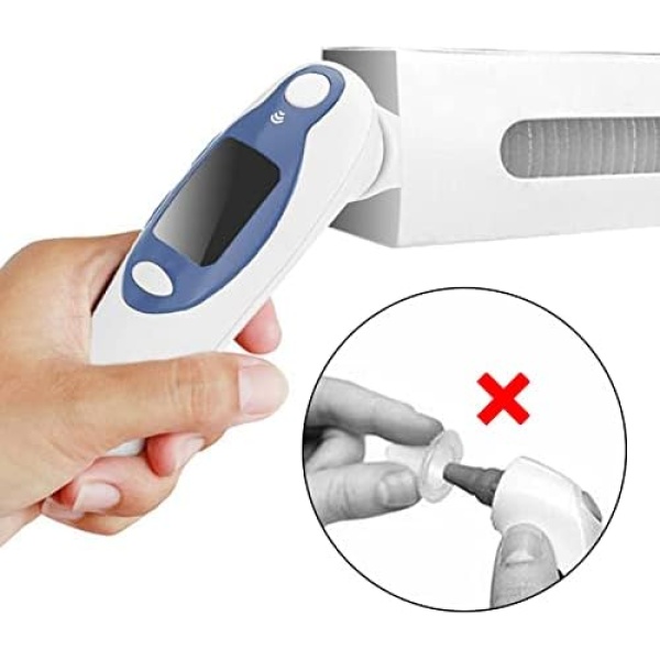 Ear Thermometer, 240 Pcs Ear Thermometer Refill Caps Lens Filters for Digital - Image 6