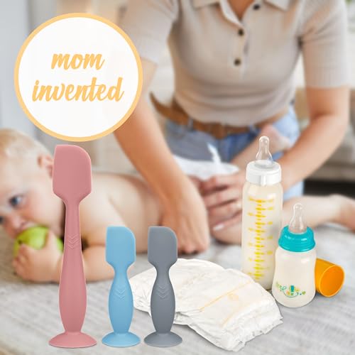 Diaper Cream Applicator Set - Soft Silicone Baby Bum Brush with Suction Base - Image 6