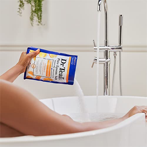 Dr Teal's Pure Epsom Salt Soak, Glow & Radiance with Vitamin C & Citrus - Image 6