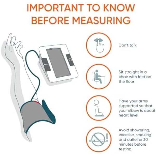 Dario Blood Pressure Monitor for Home Use Gen1 Automatic Machine, Large - Image 5