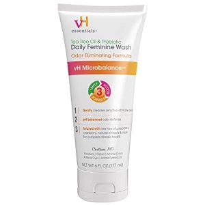 vH essentials, Ph Balanced Daily Feminine Wash, Tea Tree Oil & Prebiotic