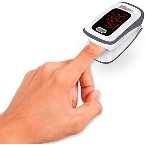Fingertip Pulse Oximeter, Blood Oxygen Saturation Monitor (SpO2) with Pulse Rate - Image 4