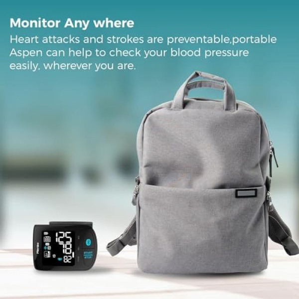 Blood Pressure Monitor Adult Cuff, Blood Pressure Cuff Monitor Wrist, Blood - Image 5
