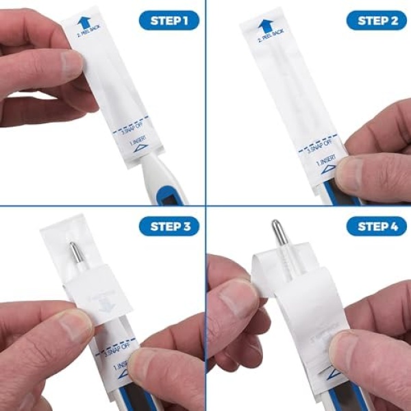 Thermometer Probe Covers - Pack of 200 | Universal and Disposable Probe Cover - Image 4