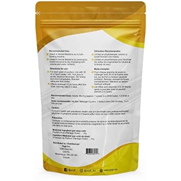 Yogti Psyllium Husk Powder - 1 Pound - Image 2