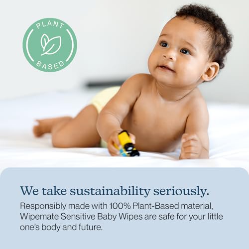 Premium 480-Count Baby Wipes 99% Water, Plant-Based, Ultra-Gentle & Super Soft, - Image 6