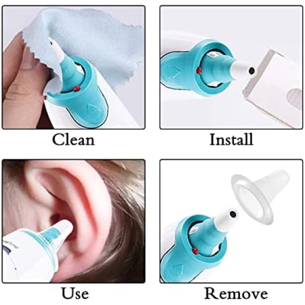 Ear Thermometer, 240 Pcs Ear Thermometer Refill Caps Lens Filters for Digital - Image 4