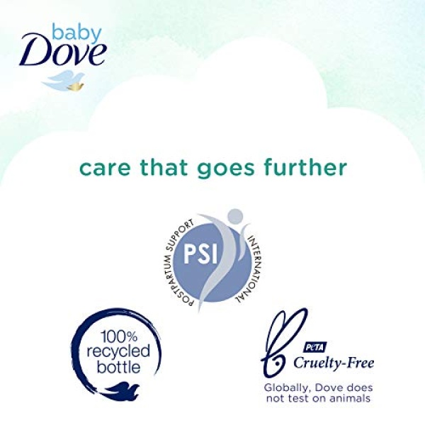 Baby Dove Face and Body Lotion for Sensitive Skin Moisture Fragrance - Image 11