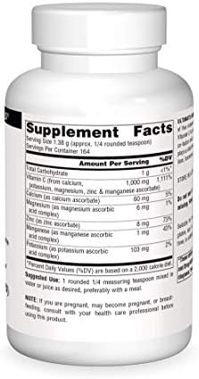 Source Naturals Ultimate Ascorbate C Powder, Supports Immune System - Image 3