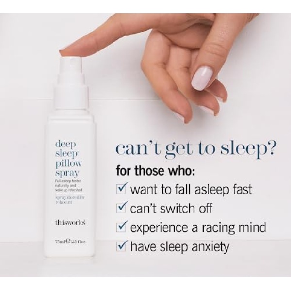 This Works Deep Sleep Pillow Spray, 75 ml, Infused with Lavender, Camomile - Image 2