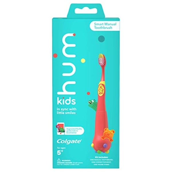 Colgate hum Smart Manual Kids Toothbrush, hum Kids Toothbrush With Phone Stand - Image 8