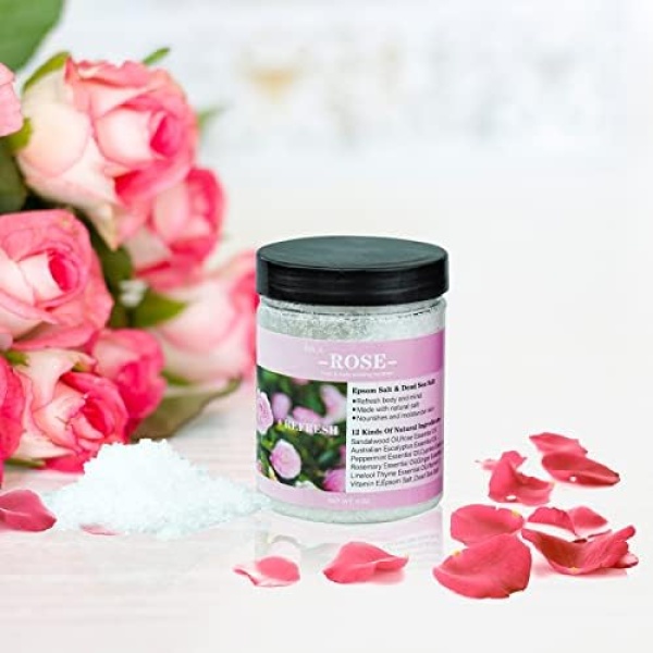 Bath Salts for Soaking, Bath Salts Gifts Set for Women, Refresh, Smooth - Image 6