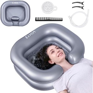 Inflatable Shampoo BSTOK CODE - Portable Shampoo Bowl, Hair Washing BSTOK CODE