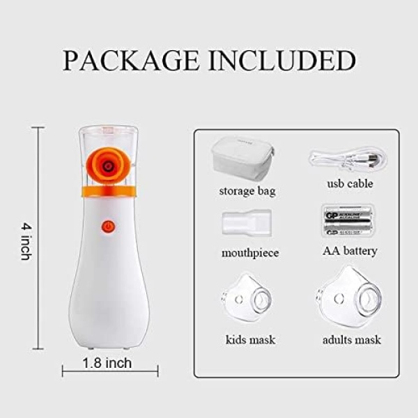 Sweluxe Portable Nebulizer Machine for Adults and Kids - Image 8