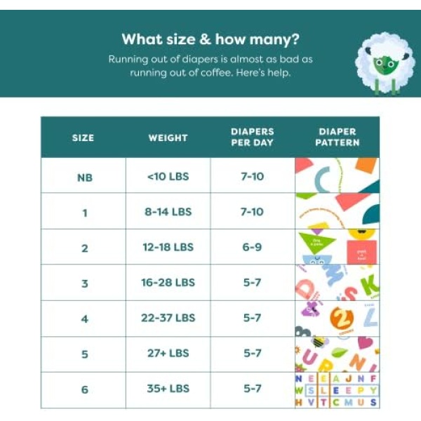 Babyganics Diapers, Size 1, 80 ct, Ultra Absorbent Diapers - Image 3
