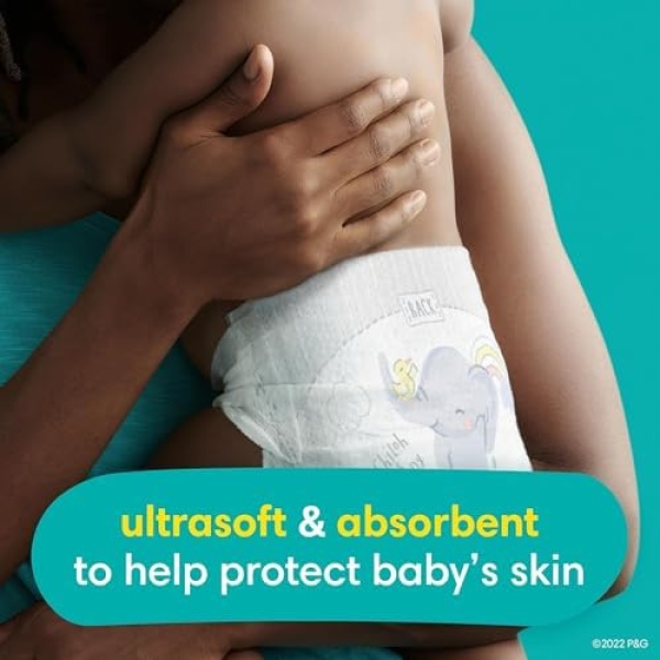 Pampers Swaddlers Diapers - Size 3, One Month Supply (168 Count), Ultra Soft - Image 11