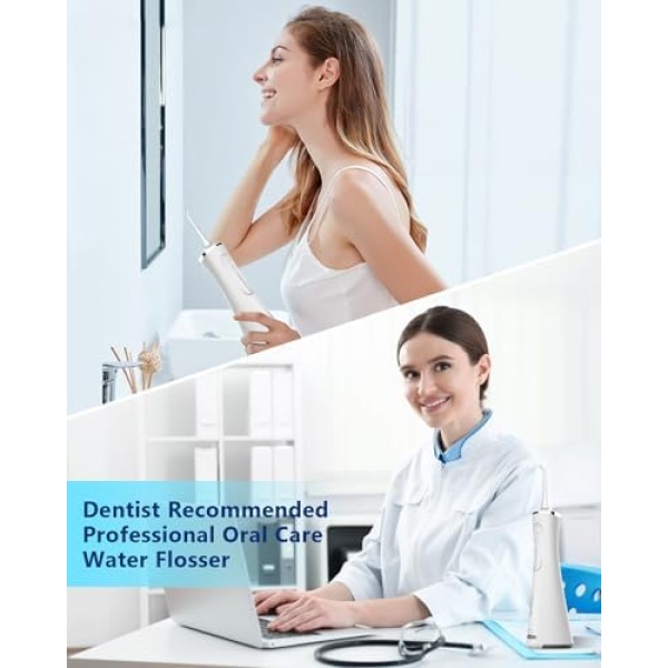 MySmile LP211 Cordless Advanced Water Flosser for Teeth, 5 Cleaning Modes - Image 4