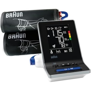 Braun ExactFit 3 Blood Pressure Monitor - Accurate Blood Pressure Machine with