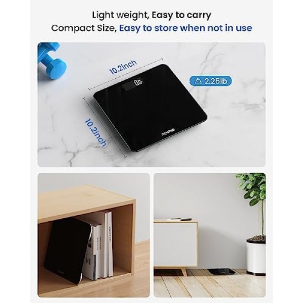 RENPHO Digital Bathroom Scales for Body Weight, Weighing Scale Electronic Bath - Image 7