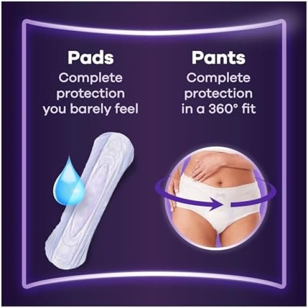 Always Discreet Incontinence Pads Women, Ultimate Night, Absorbency - Image 7
