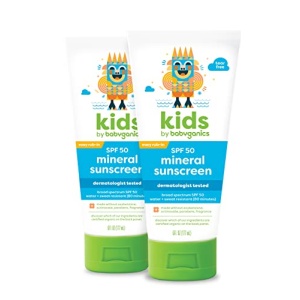 Babyganics SPF 50 Kids Sunscreen Lotion | UVA UVB Protection