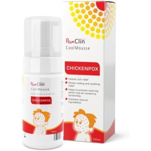 PoxClin CoolMousse Chickenpox Treatment for Children, Relieve Symptoms