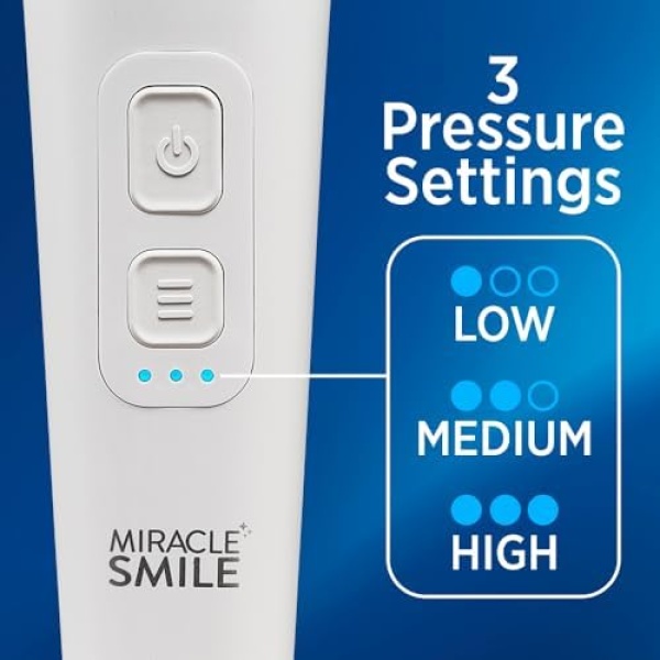 Ontel Miracle Smile Water Flosser for Teeth&Gum Health, Unique H-Shaped Flossing - Image 3