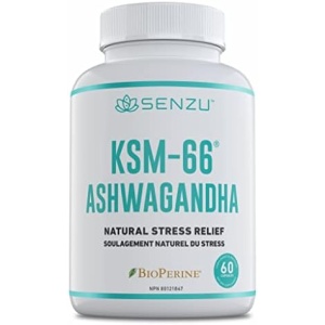 Full-Spectrum KSM-66 Ashwagandha 600mg with BioPerine Black Pepper