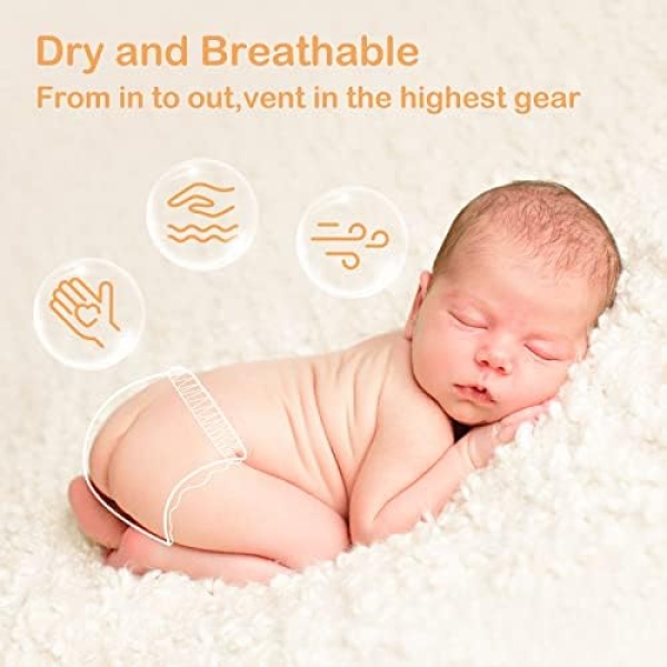 Baby Diapers Size 5 (27+lb),48 Count Babycozy Dry Disposable Diapers Bouncy Soft - Image 9