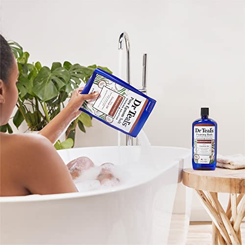 Dr Teal's Pure Epsom Salt Soak, Nourish & Protect with Coconut Oil, 3 lbs - Image 6