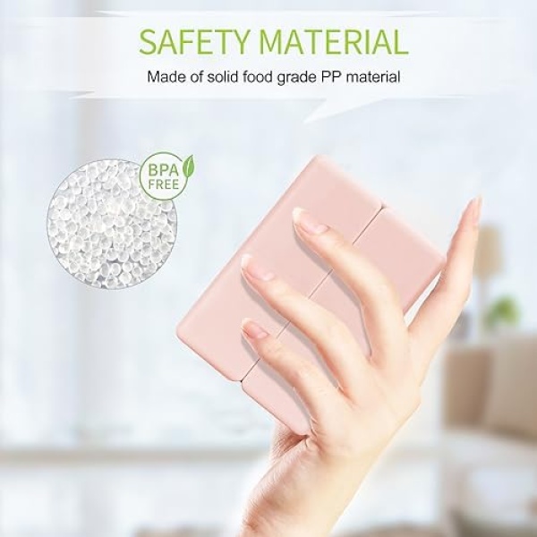 FYY Daily Pill Organizer, 7 Compartments Portable Travel Pill Case - Image 6
